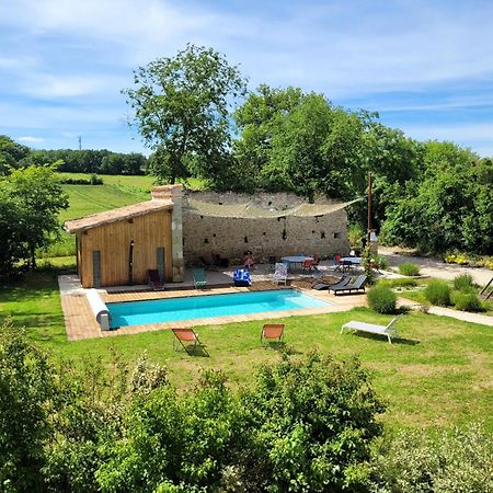 Gîte campagne famille 15 pers Piscine chauffée Jeux enfants Pétanque Saint-Sauvy Extérieur photo